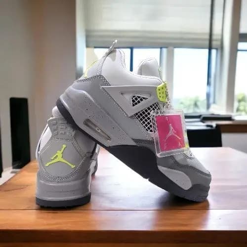 Air Jordan 4 || Color - Ash || High Neck || Grade – OEM