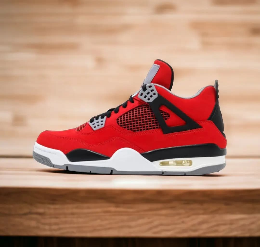 Air Jordan 4 || Color - Red || High Neck || Grade – OEM